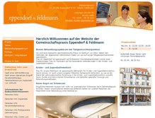 Tablet Screenshot of dr-kirstin-eppendorf.de